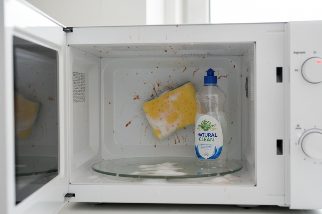 How to Clean Microwave with Dish Soap