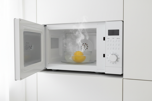 How to Clean Microwave with Lemon and Water