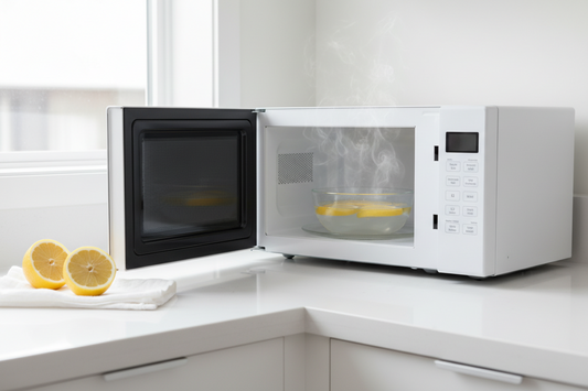 How to Clean Microwave with Lemon: The Natural Steam Method