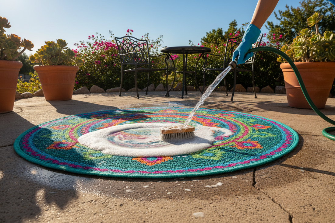 How to Clean Outdoor Rug