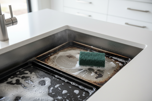How to Clean Oven Trays / Baking Sheets
