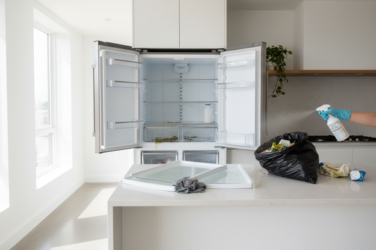How to Clean Refrigerator After Power Outage / Food Spoilage