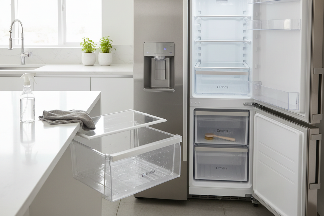 How to Clean Refrigerator Drawers