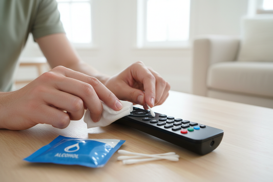 How to Clean a Remote Control: Remove Grime, Bacteria, and Sticky Buttons