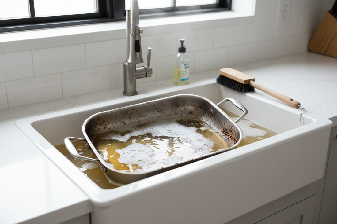 How to Clean Roasting Pan