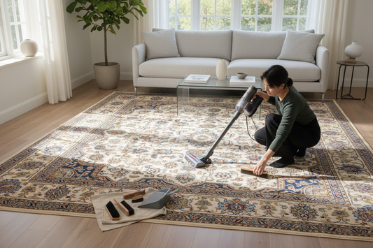How to Clean a Rug Without Washing: 6 Dry Methods That Work
