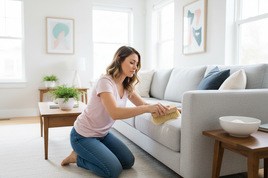 How to Clean a Sofa Without Water: Dry Cleaning Methods That Work