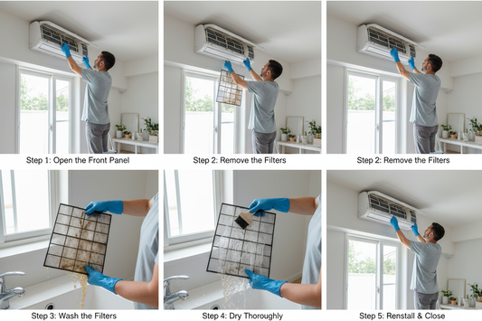 How to Clean Split Air Conditioner at Home