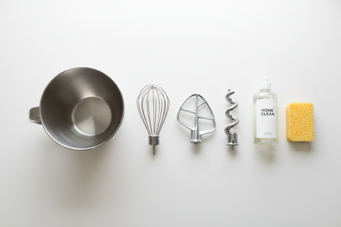 How to Clean Stand Mixer Bowl and Attachments