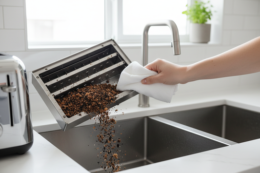 How to Clean Toaster Crumb Tray