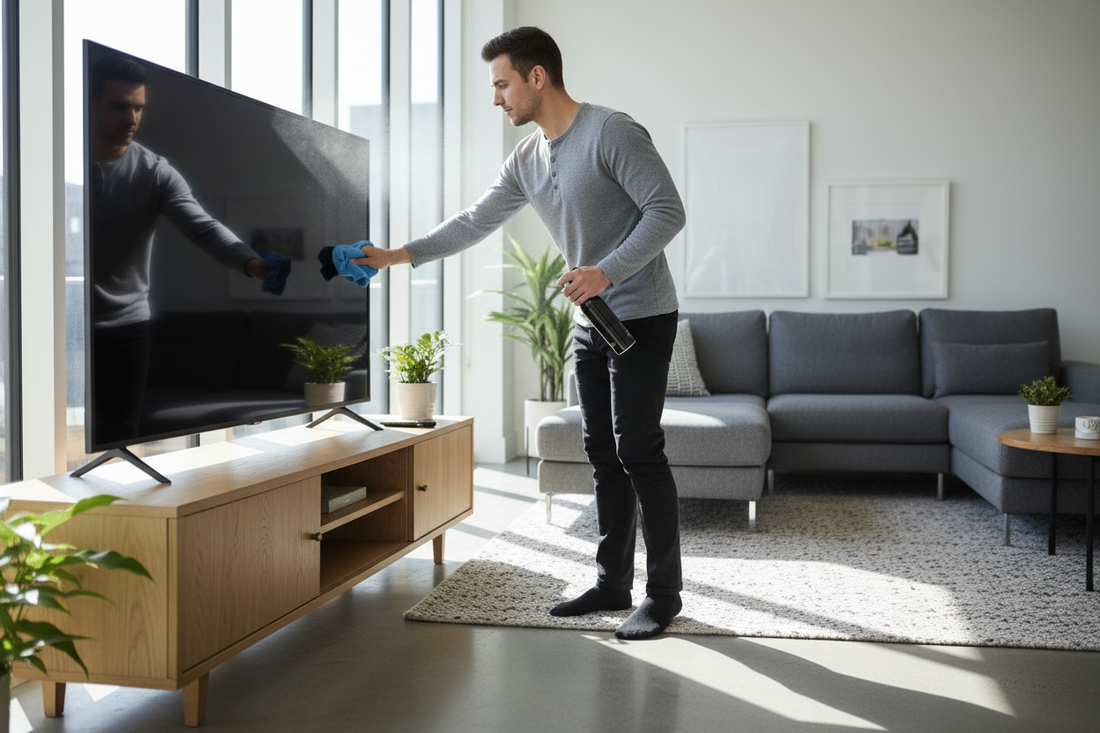How to Clean a TV Screen Safely: The Right Method for Every TV Type