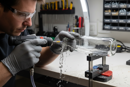 How to Drill Into Glass