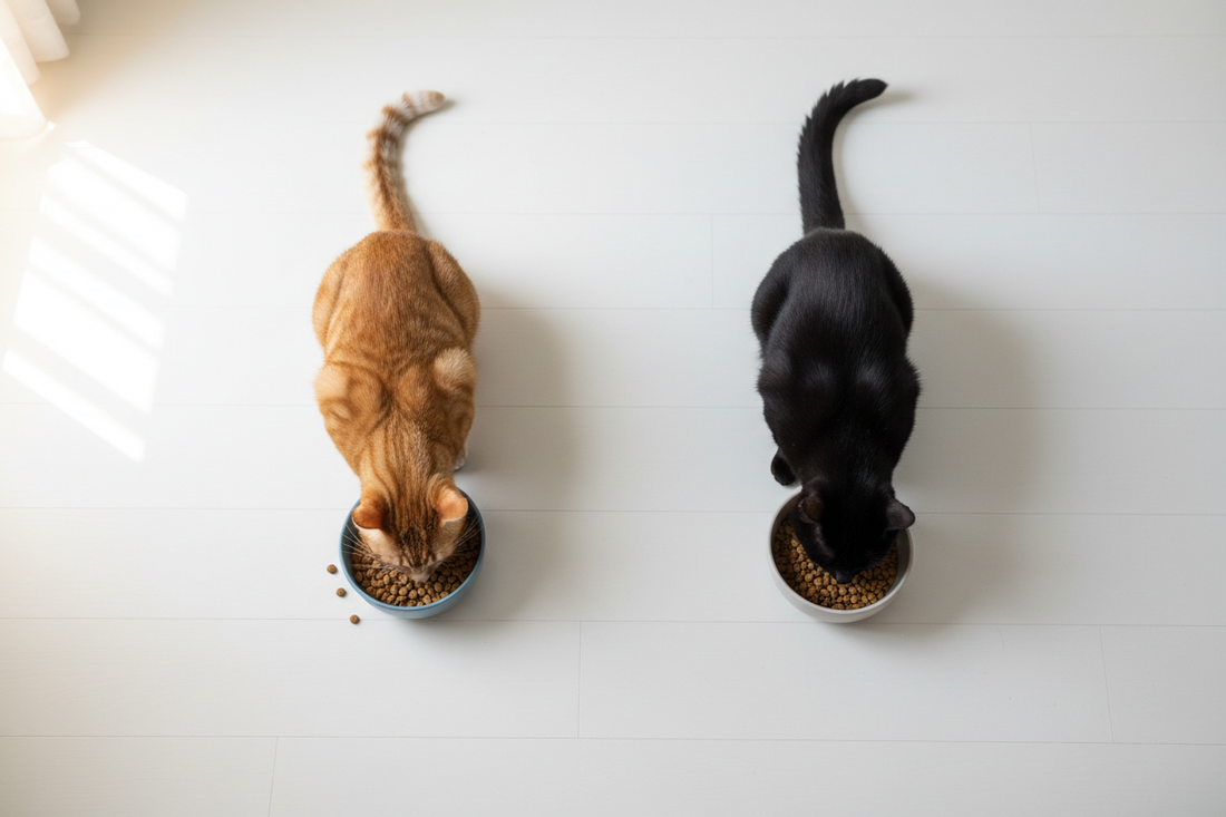 How to Feed Multiple Cats
