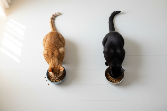 How to Feed Multiple Cats