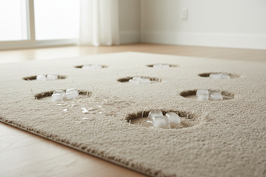 How to Fix Carpet Dents from Furniture
