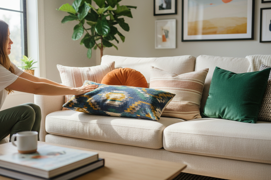 How to Fluff Sofa Cushions: Restore Their Shape and Comfort