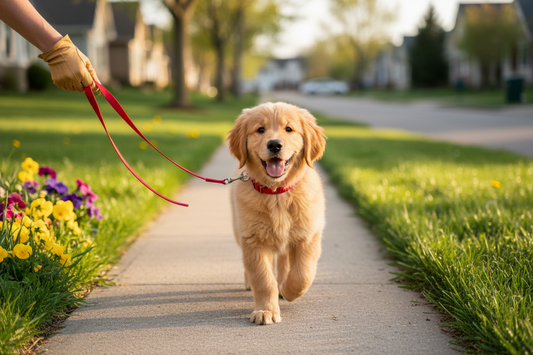 How to Leash Train a Puppy