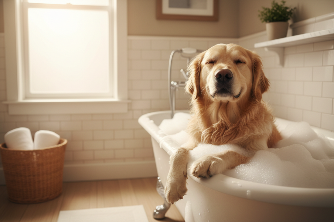How to Make Your Dog Like Bath Time