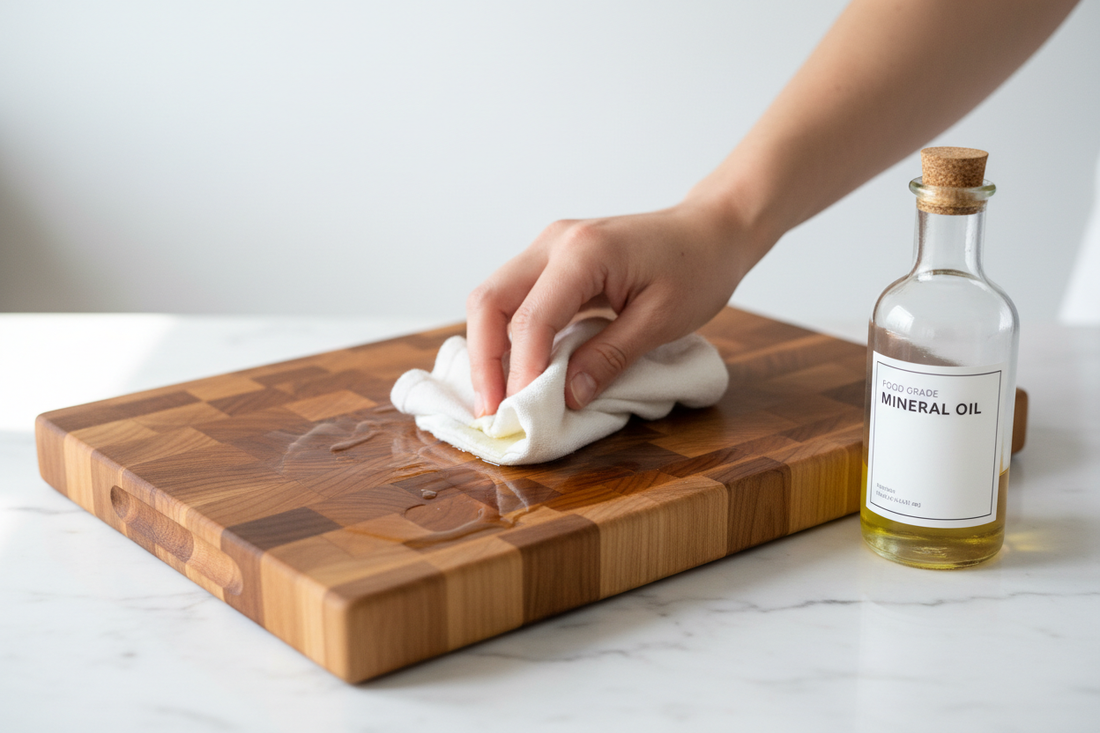 How to Oil a Wooden Cutting Board