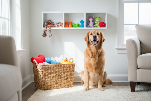 How to Organize Dog Toys