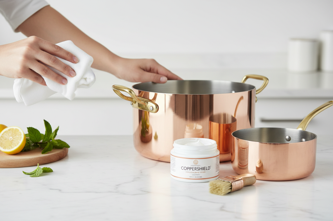 How to Polish Copper Cookware