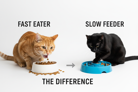 How to Prevent Cat from Eating Too Fast