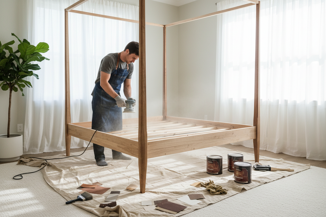 How to Refinish a Bed Frame