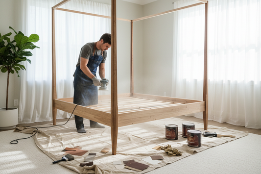 How to Refinish a Bed Frame