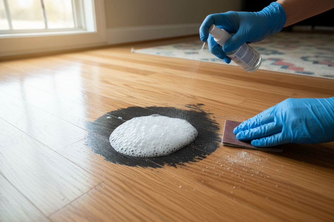 How to Remove Black Stains from Hardwood Floors