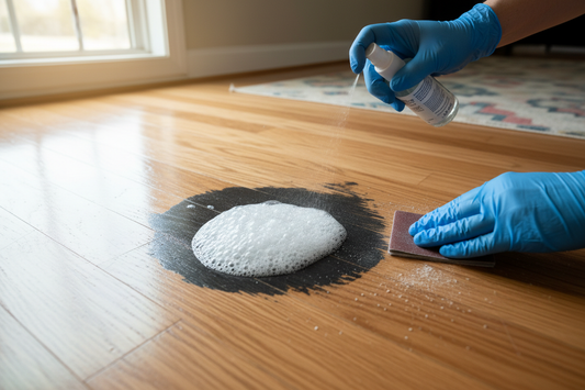 How to Remove Black Stains from Hardwood Floors