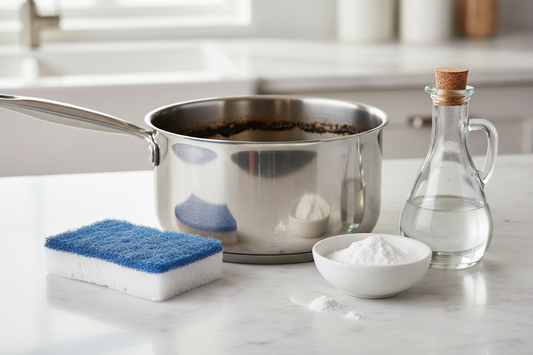 How to Remove Burnt Milk from a Pot