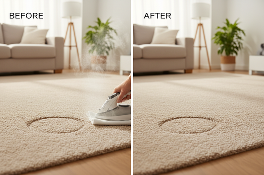How to Remove Carpet Indentations