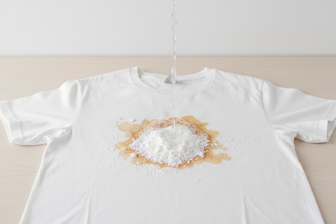How to Remove Coffee Stain from White Shirt