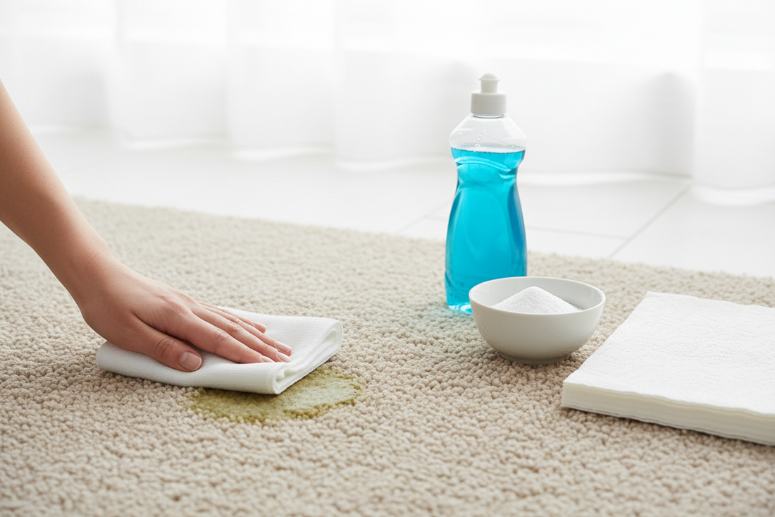 How to Remove Grease from Carpet