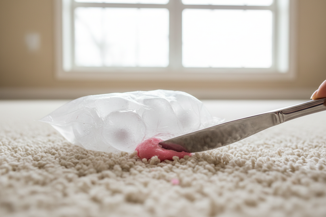 How to Remove Gum from Carpet