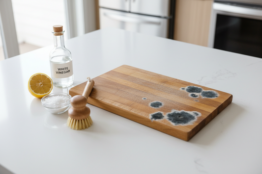 How to Remove Mold from a Wooden Cutting Board