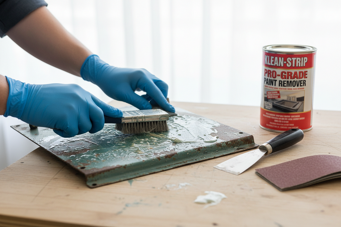 How to Remove Paint from Metal