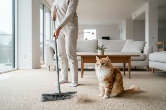 How to Remove Pet Hair from Carpet