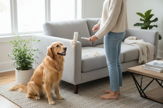 How to Remove Pet Hair from Sofa