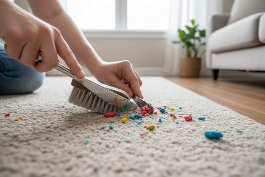 How to Remove Playdough from Carpet