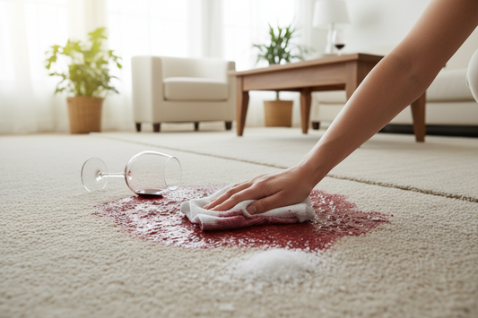 How to Remove Red Wine from Carpet