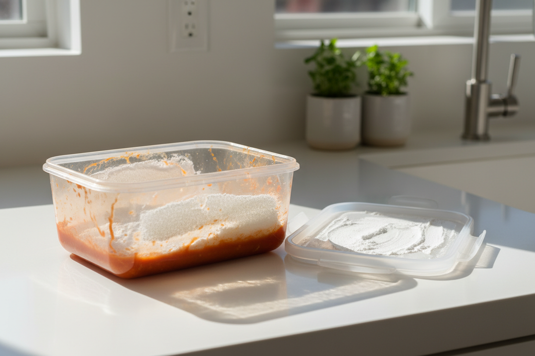 How to Remove Stains from Tupperware