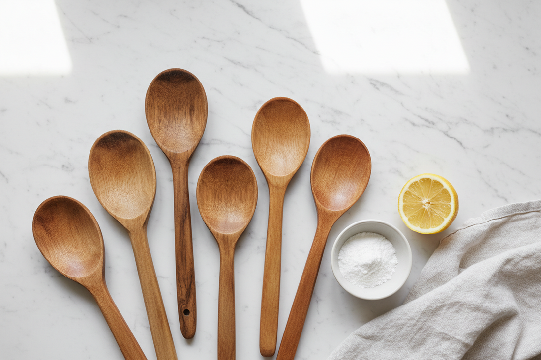 How to Remove Stains from Wooden Spoons (Dark Spots and Discoloration)