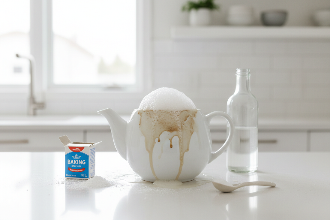 How to Remove Tea Stains from a Teapot