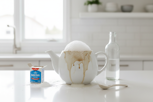 How to Remove Tea Stains from a Teapot