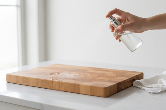How to Sanitize a Wooden Cutting Board