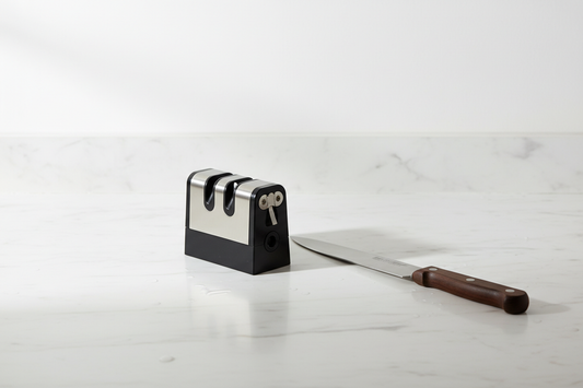 How to Sharpen a Kitchen Knife with a Sharpener