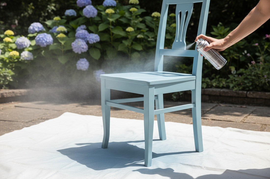 How to Spray Paint Furniture