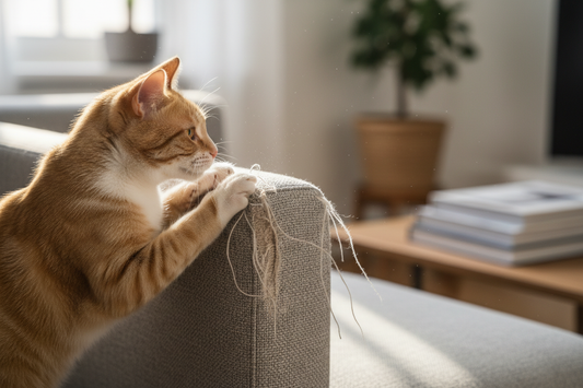 How to Stop Your Cat From Scratching the Sofa