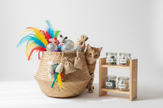 How to Store Cat Toys